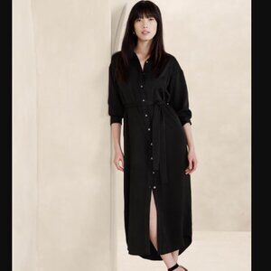 Banana Republic Maxi/Midi Shirt Dress